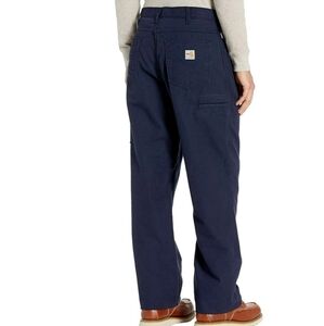 CARHARTT FR CAT Canvas Utility Work Pants  Original Fit Navy Men's 38x30 NWT